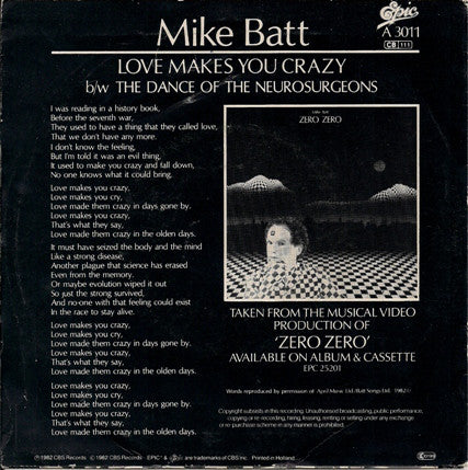 Mike Batt - Love Makes You Crazy