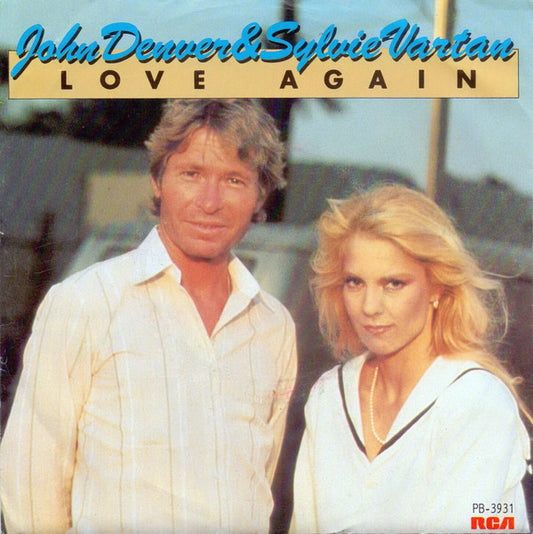 John Denver & Sylvie Vartan - Love Again 19267 Vinyl Singles Goede Staat