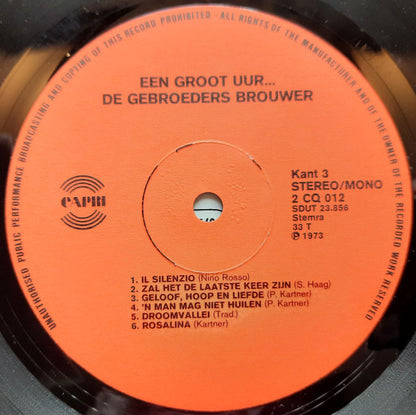 Gebroeders Brouwer - Een Groot Uur... (LP) 40882 Vinyl LP Goede Staat