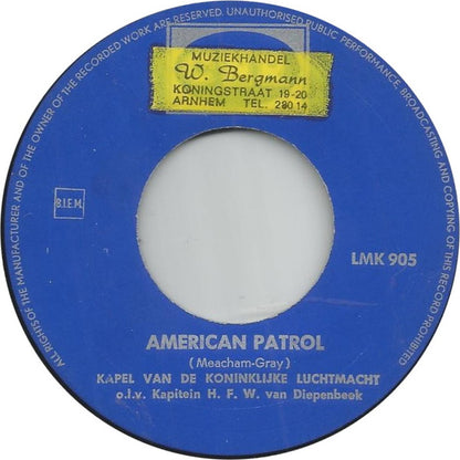 Kapel Van De Koninklijke Luchtmacht - American Patrol (EP) 29298 Vinyl Singles EP Goede Staat