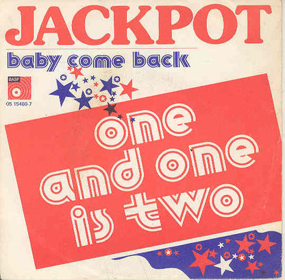Jackpot - One And One Is Two Vinyl Singles Vinyl Very Good (VG) <br> Hoes Good Plus (G+)