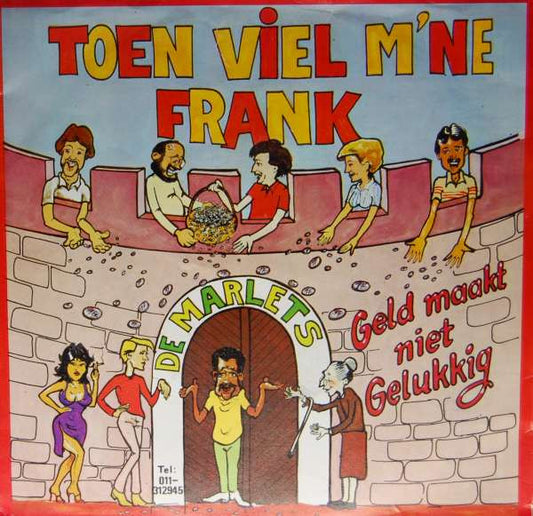 Marlets - Toen Viel M'ne Frank Vinyl Singles Vinyl Very Good (VG) <br> Hoes Good Plus (G+)