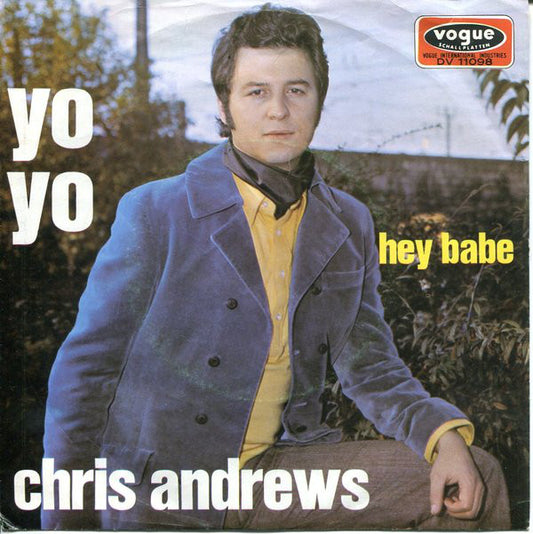 Chris Andrews - Yo Yo 09660 Vinyl Singles Goede Staat