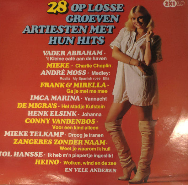 Various - 28 Op Losse Groeven - Artiesten Met Hun Hits (LP) 41231 Vinyl LP VINYLSINGLES.NL