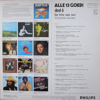 Various - Alle 13 Goed! Deel 6 (LP) 50745 40658 40659 41690 43173 43209 40411 41223 Vinyl LP VINYLSINGLES.NL