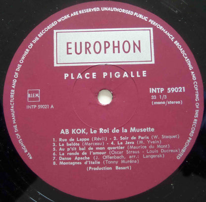 Ab Kok - Place Pigalle (LP) 46490 46490 Vinyl LP Goede Staat