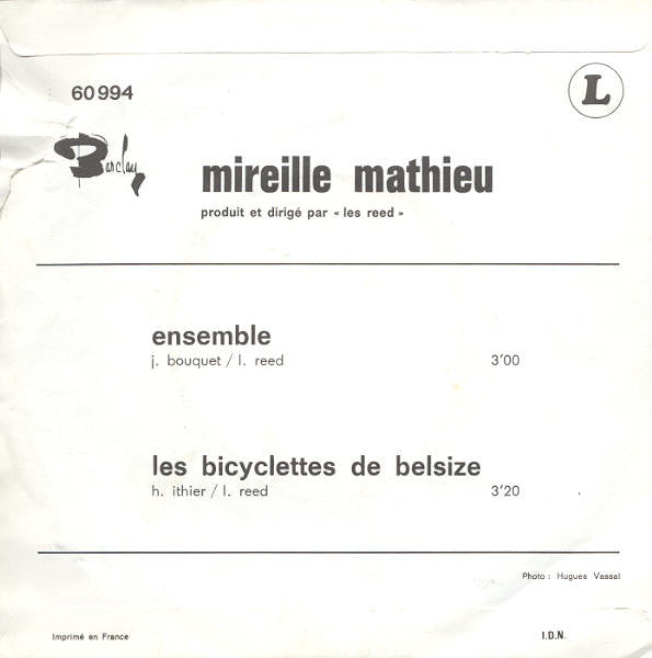 Mireille Mathieu - Ensemble 29567 Vinyl Singles Goede Staat