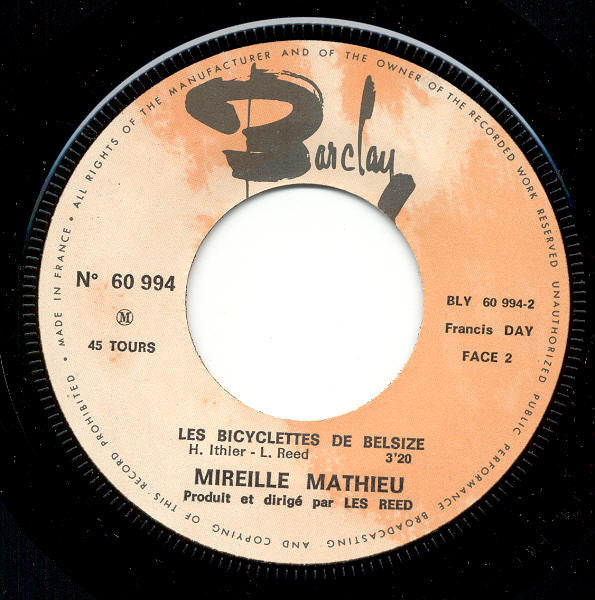 Mireille Mathieu - Ensemble 29567 Vinyl Singles Goede Staat