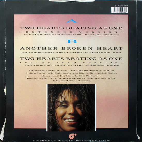 O'Chi Brown - Two Hearts Beating As One (Maxi-Single) Maxi-Singles VINYLSINGLES.NL