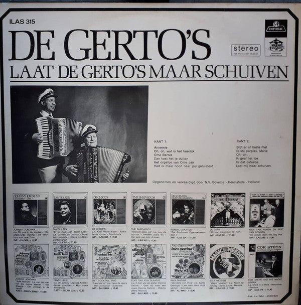 Gerto's - Laat De Gerto's Maar Schuiven (LP) 47070 Vinyl LP VINYLSINGLES.NL