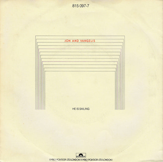 Jon And Vangelis - He Is Sailing 05440