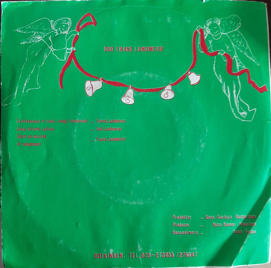 Duo Frans Landmeier - Alleen Is Toch Alleen Vinyl Singles Vinyl Zeer Goed / Hoesje Goed "VINYLSINGLES.NL"