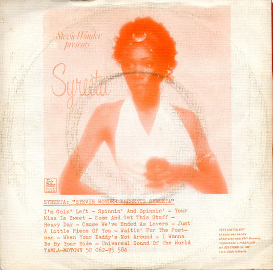 Syreeta - Harmour Love 33904 Vinyl Singles Vinyl Zeer Goed / Hoesje Goed "VINYLSINGLES.NL"