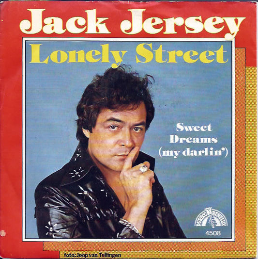 Jack Jersey - Lonely Street 32248 Vinyl Singles Vinyl Very Good (VG) <br> Hoes Good Plus (G+)