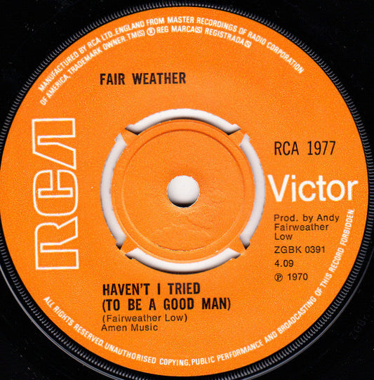 Fair Weather - Natural Sinner