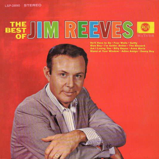 Jim Reeves - The Best Of Jim Reeves (LP) 43480 Vinyl LP VINYLSINGLES.NL