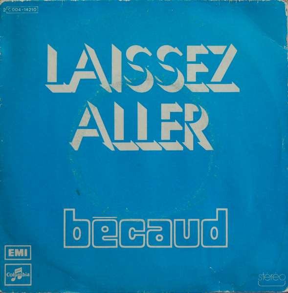 Bécaud - Laissez Aller 29574 Vinyl Singles Goede Staat