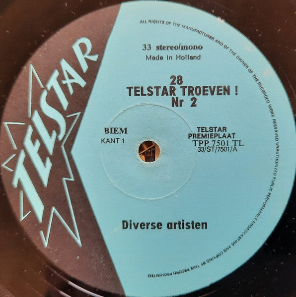 Johnny Hoes - Johnny Hoes Presenteert: 28 Telstar Troeven 2 (LP) 48427 Vinyl LP VINYLSINGLES.NL