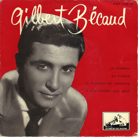 Gilbert Becaud - La Corrida (EP) 24257 Vinyl Singles EP Goede Staat