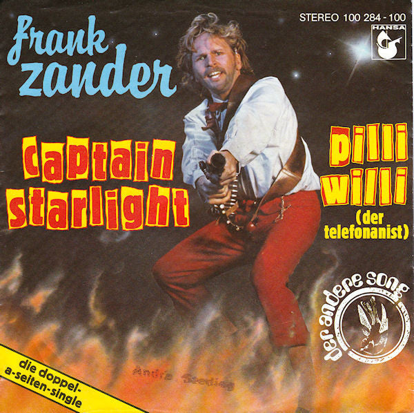 Frank Zander - Captain Starlight 06443 Vinyl Singles Goede Staat