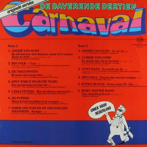 Various - De Daverende Dertien Carnaval (LP) 48461 Vinyl LP VINYLSINGLES.NL