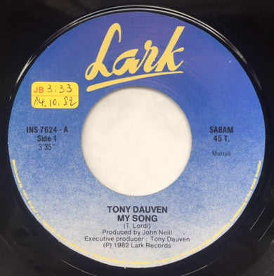 Tony Dauven - My Song