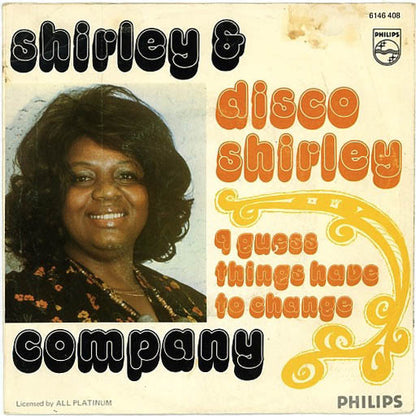 Shirley & Company - Disco Shirley 07975 Vinyl Singles Goede Staat