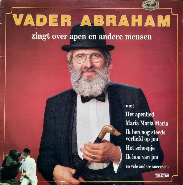 Vader Abraham - Zingt Over Apen En Andere Mensen (LP) 45255 Vinyl LP Goede Staat