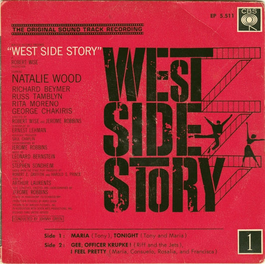 Leonard Bernstein - West Side Story - Vol.1 (EP) 19071 34198 17133 Vinyl Singles EP Goede Staat