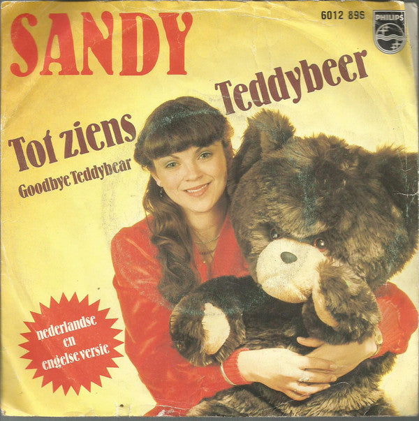 Sandy - Tot Ziens Teddybeer 35575 30045 37584 Vinyl Singles VINYLSINGLES.NL