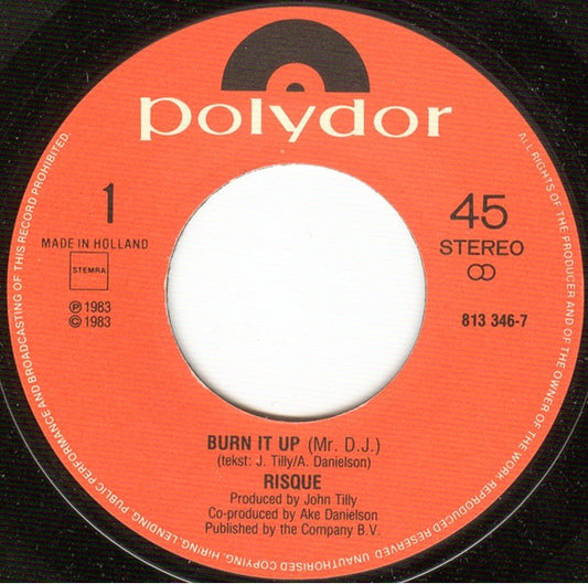 Risqué - Burn It Up (Mr. D.J.)