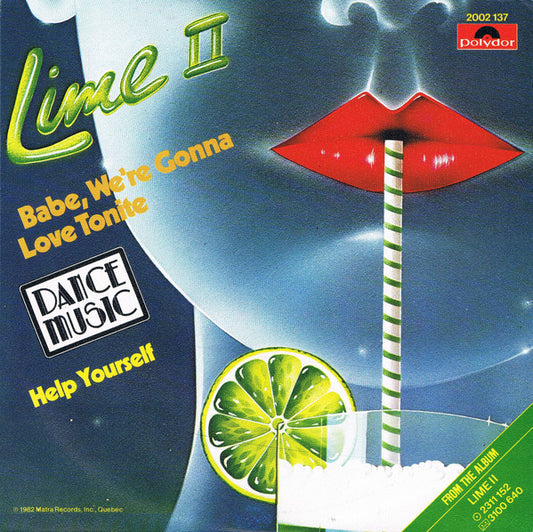 Lime II - Babe We're Gonna Love Tonite 05961 Vinyl Singles Goede Staat