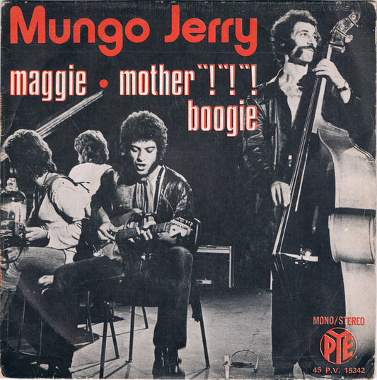 Mungo Jerry - Maggie Vinyl Singles Vinyl Very Good (VG) <br> Hoes Good Plus (G+)