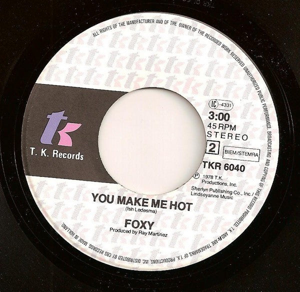 Foxy - Get Off Vinyl Singles VINYLSINGLES.NL
