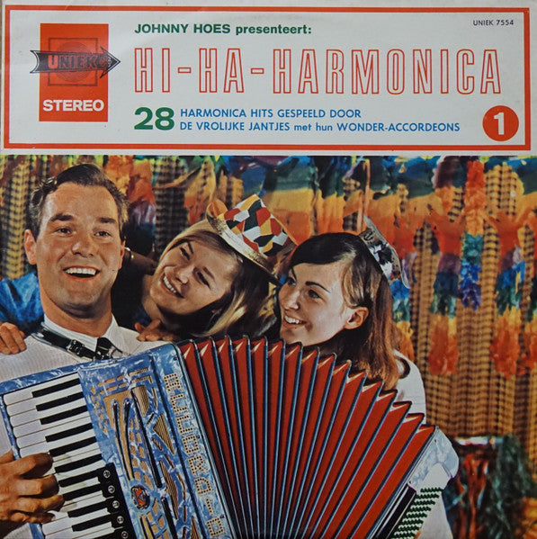 Vrolijke Jantjes - Hi-Ha-Harmonica - 28 Harmonica Hits (LP) 97-48255
