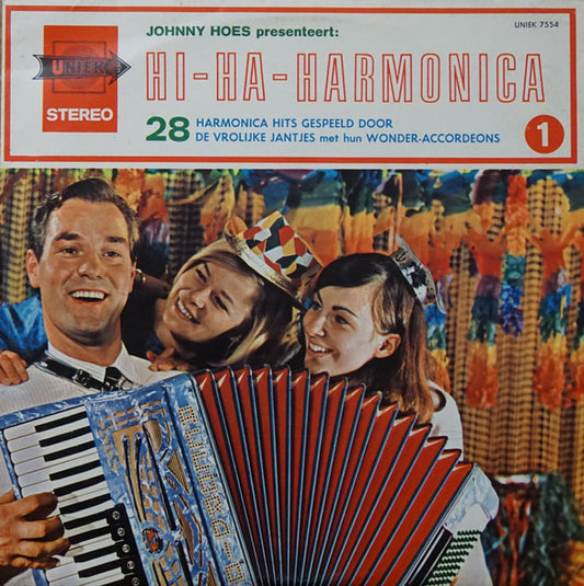 Vrolijke Jantjes - Hi-Ha-Harmonica - 28 Harmonica Hits (LP) 48255 Vinyl LP VINYLSINGLES.NL