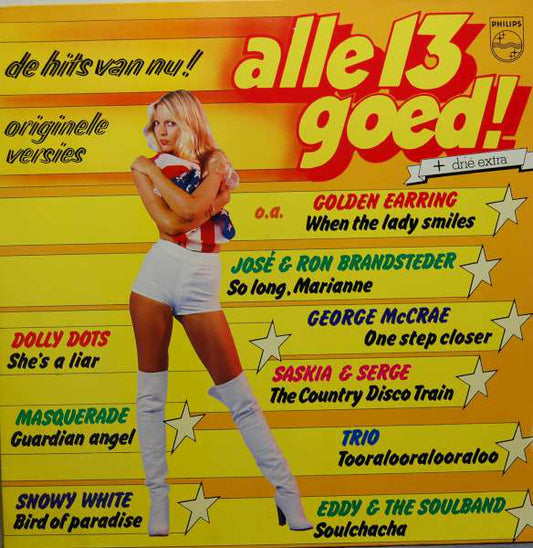 Various - Alle 13 Goed + Drie Extra (LP) 46447 Vinyl LP Goede Staat