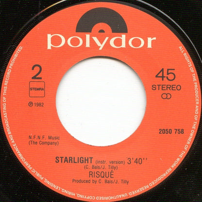 Risqué - Starlight Vinyl Singles VINYLSINGLES.NL