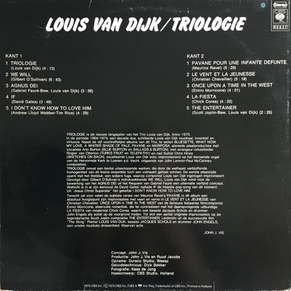 Trio Louis Van Dijk - Triologie (LP) 44601 Vinyl LP VINYLSINGLES.NL