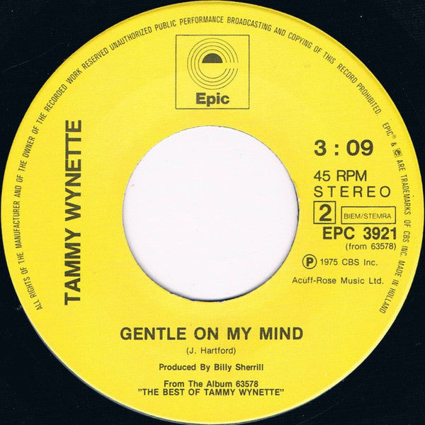 Tammy Wynette - I Don't Wanna Play House Vinyl Singles VINYLSINGLES.NL