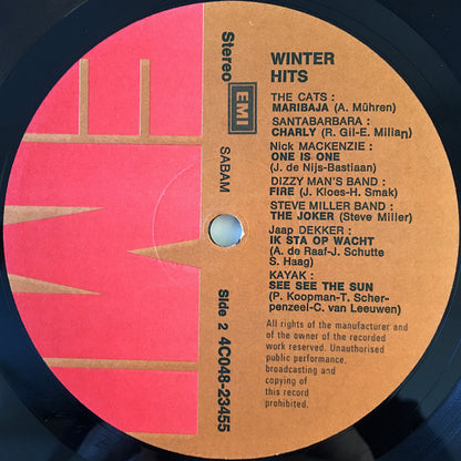 Various - Winter Hits (LP) 48862 Vinyl LP Goede Staat