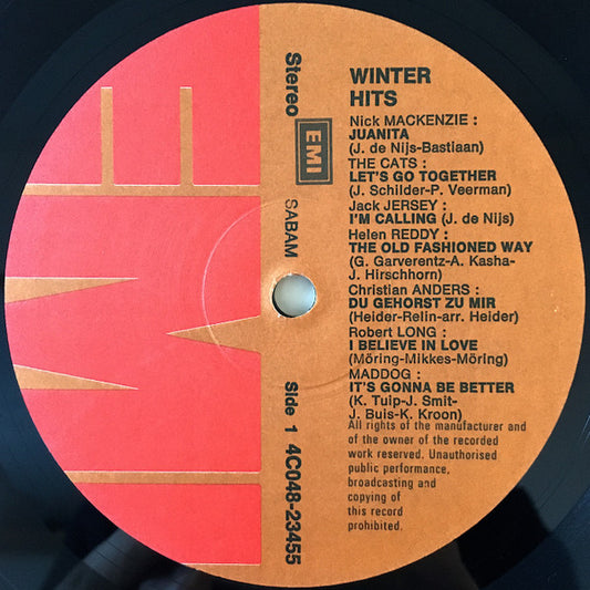 Various - Winter Hits (LP) Vinyl LP Vinyl Zeer Goed / Hoesje Goed "VINYLSINGLES.NL"