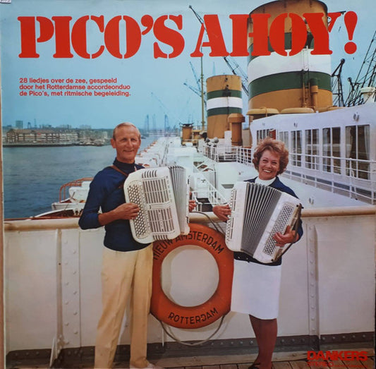 Pico's - Pico's Ahoy! (LP) Vinyl LP Vinyl Very Good (VG) <br> Hoes Good Plus (G+)