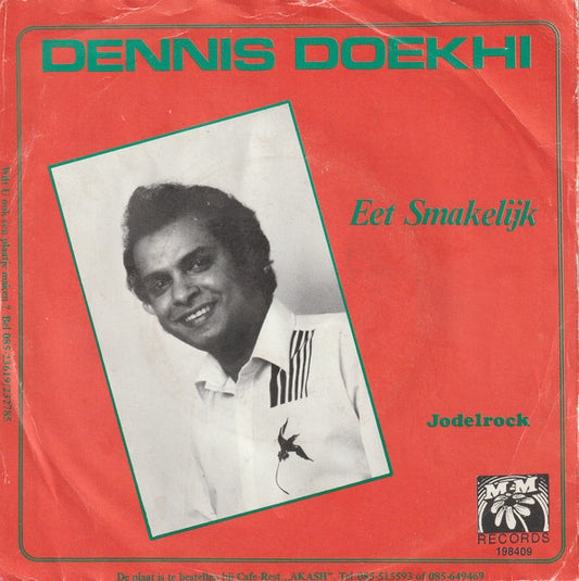 Dennis Doekhi - Eet Smakelijk Vinyl Singles Vinyl Very Good (VG) <br> Hoes Good Plus (G+)