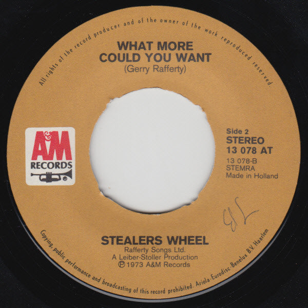 Stealers Wheel - Star 15744 Vinyl Singles Goede Staat