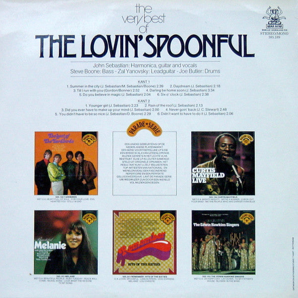 Lovin' Spoonful - The Very Best Of The Lovin' Spoonful (LP) 49553 Vinyl LP Goede Staat