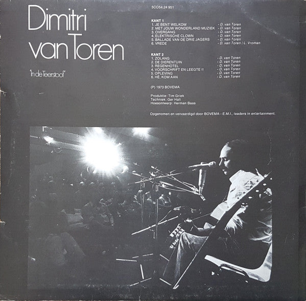 Dimitri Van Toren - In De Teerstoof (LP) 46843 Vinyl LP Goede Staat