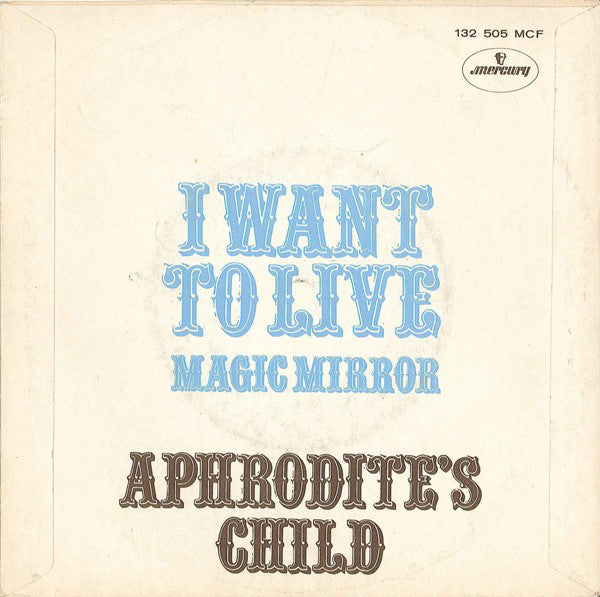 Aphrodite's Child - I Want To Live 27427 Vinyl Singles VINYLSINGLES.NL