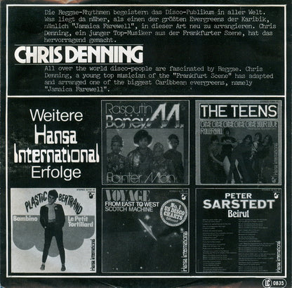 Chris Denning - Jamaica Farewell 12776 Vinyl Singles Goede Staat