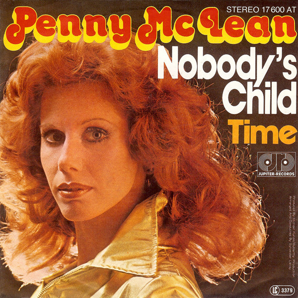 Penny McLean - Nobody's Child Vinyl Singles Vinyl Very Good (VG) <br> Hoes Good Plus (G+)
